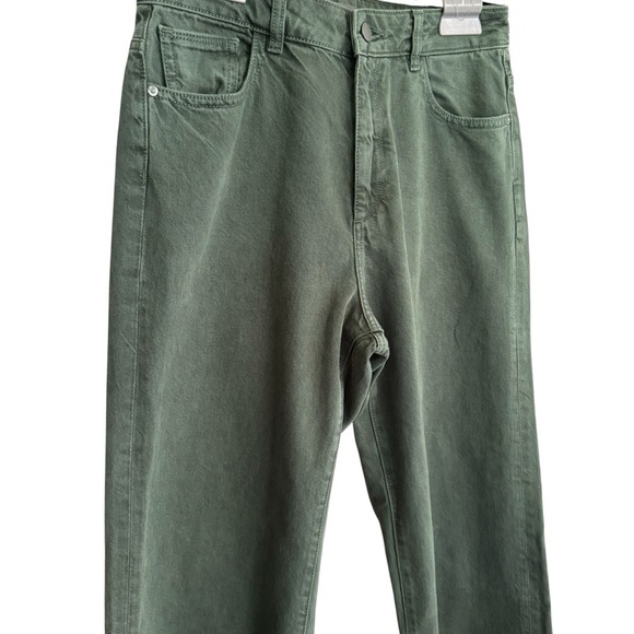 DL1961 by Anthropologie Hepburn Ultra High-Rise Cropped Wide-Leg Jeans - Picture 6 of 16